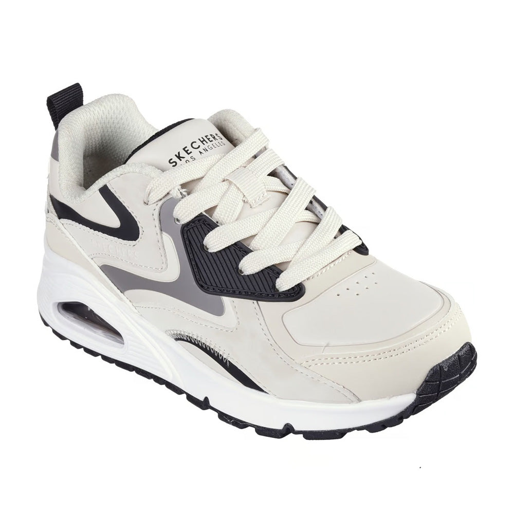 Tenis Niño Skechers Uno Gen1 - Blanco-Negro