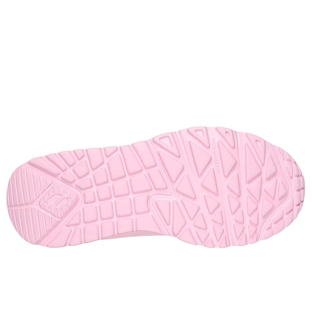 Tenis Skechers Kids Fashion Uno Lite Easy Zip - Rosado