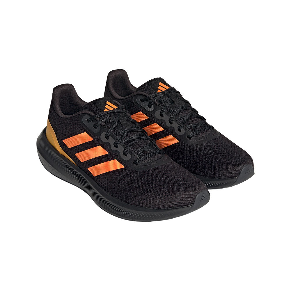 Tenis Hombre adidas Runfalcon 3 - Negro-Naranja