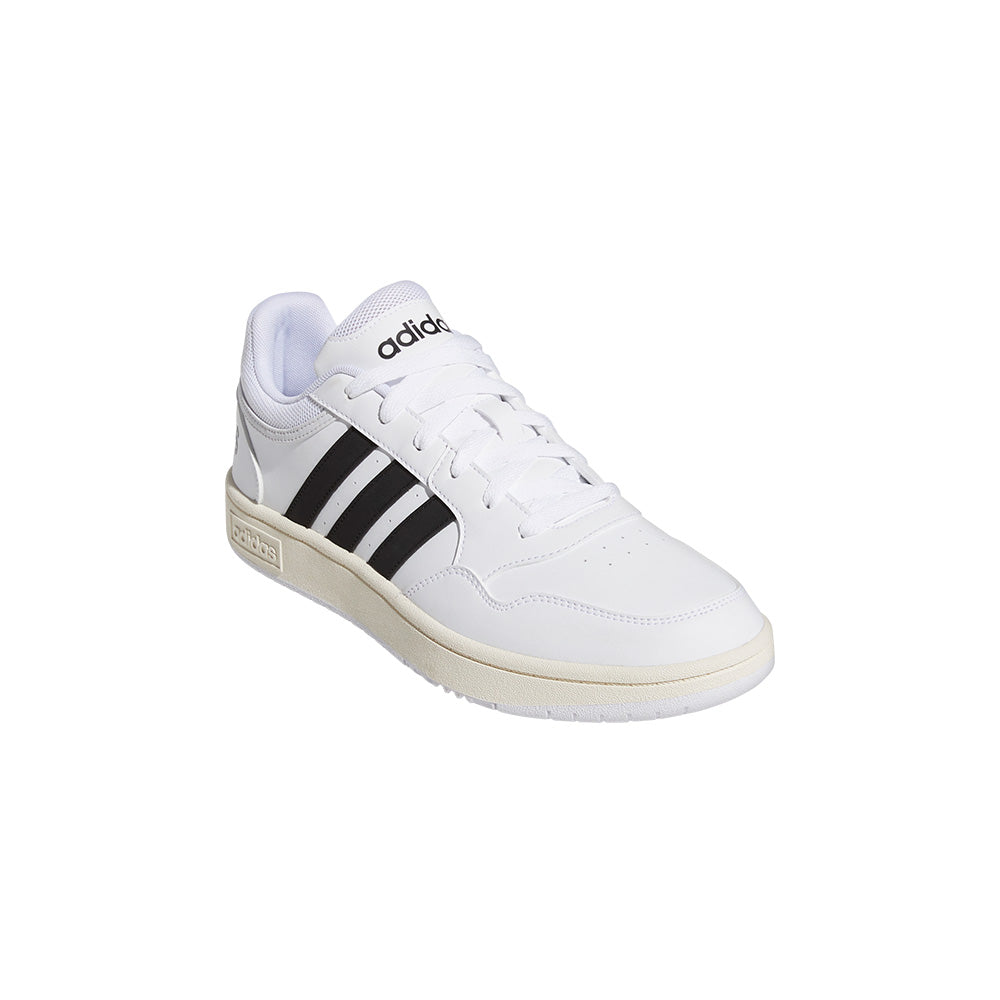 Tenis Hombre adidas Hoops 3.0 Low - Blanco