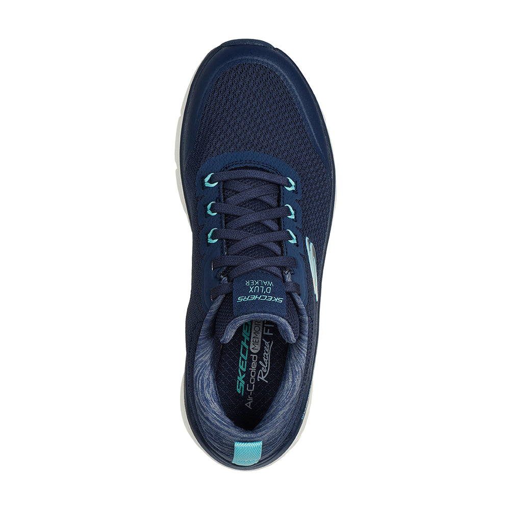 Tenis Mujer Skechers Dlux Walker - Azul