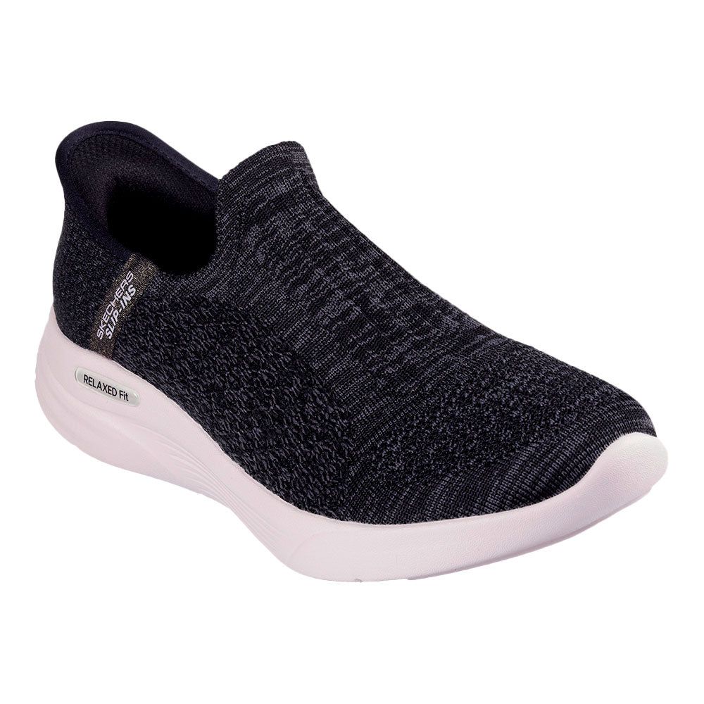 Tenis Skechers Mujer Relaxed Fit Sport - Negro - Blanco