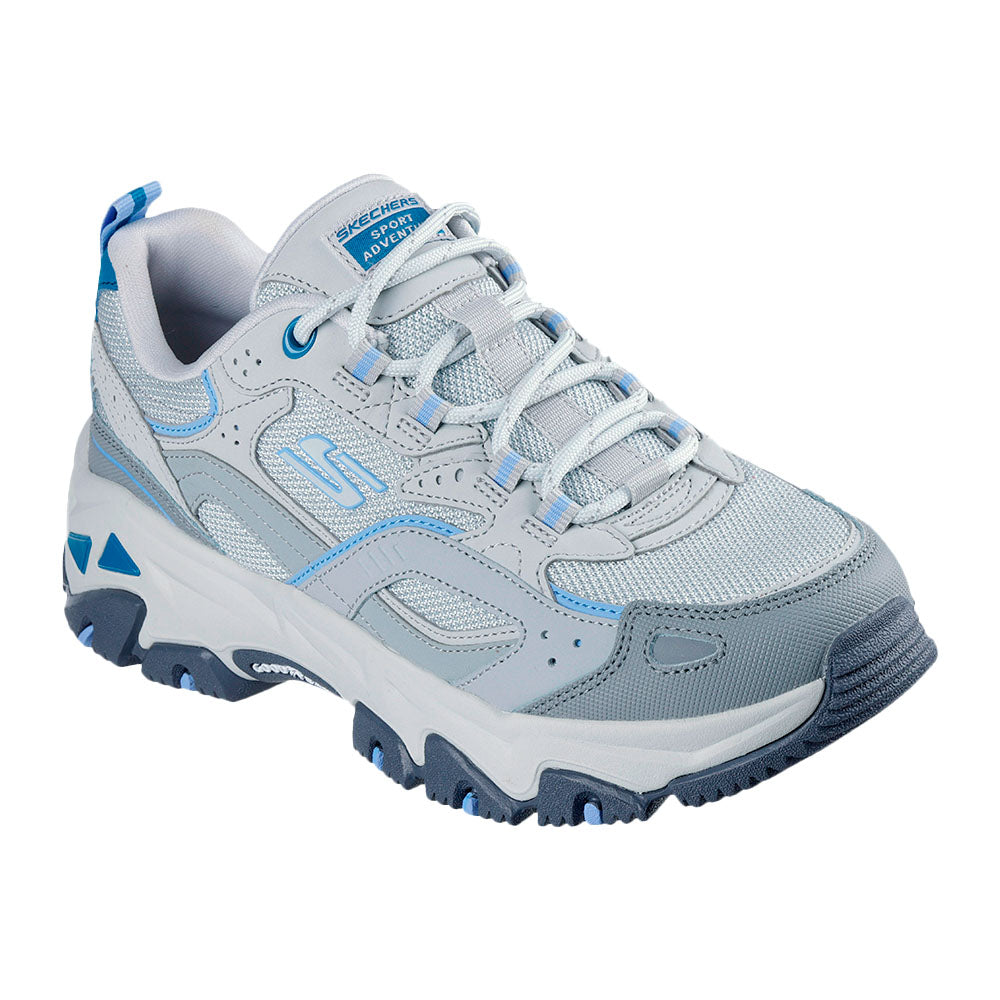 Tenis Skechers Mujer D´lites Hiker - Gis - Gris