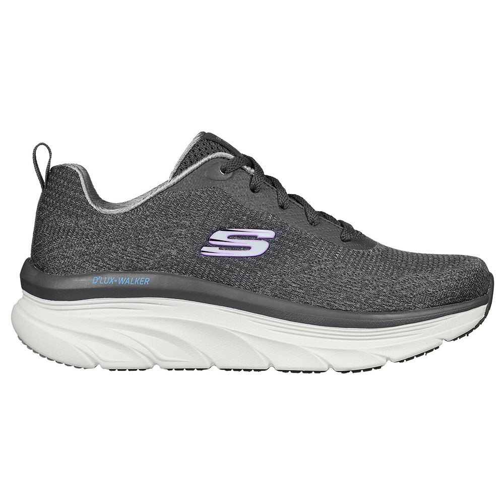 Tenis Mujer Skechers Dlux Daily Beauty - Gris