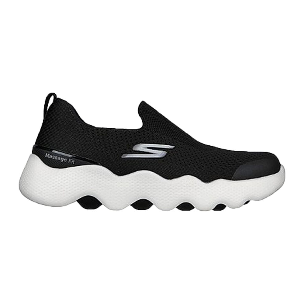 Tenis Mujer Skechers Go Walk Massage Fit - Negro