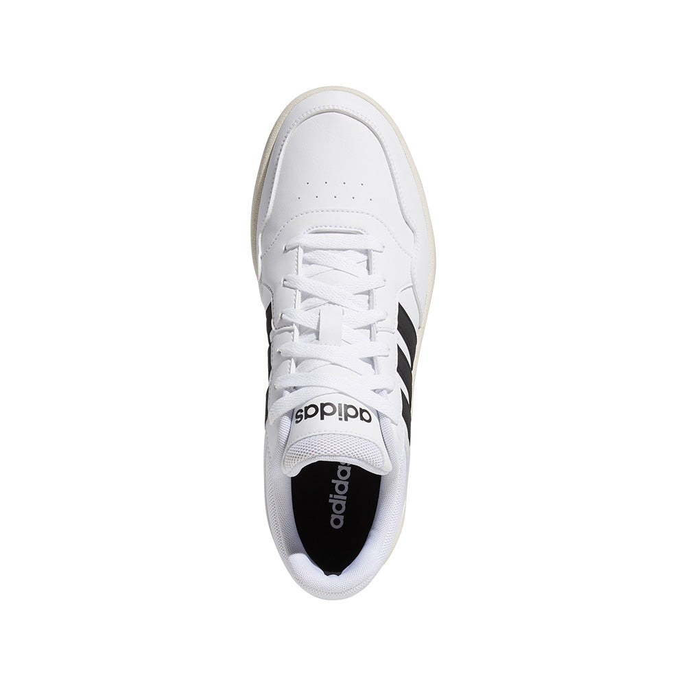 Tenis Hombre adidas Hoops 3.0 Low - Blanco