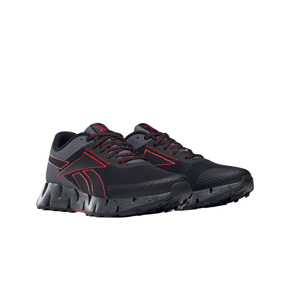 Tenis Hombre Reebok Zig Dynamica2 - Negro-Rojo