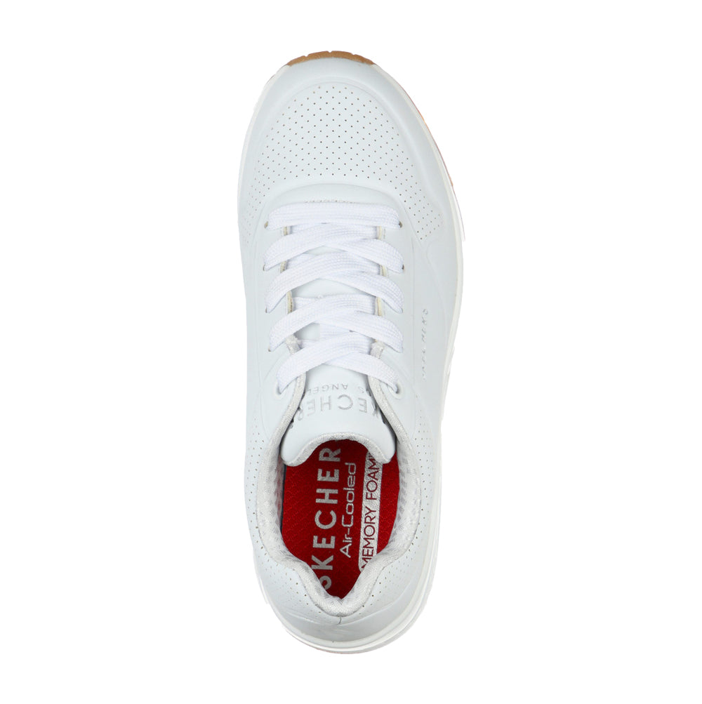 Tenis Niño Skechers Uno StandOn Air - Blanco