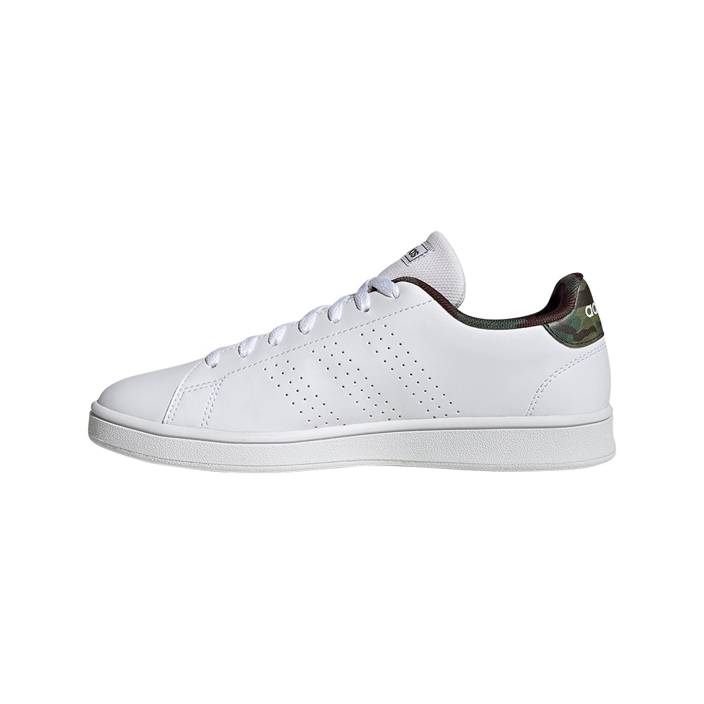 Tenis Hombre Adidas Advantage - Blanco-Verde