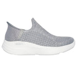 Tenis Skechers Mujer Relaxed FI - Gris