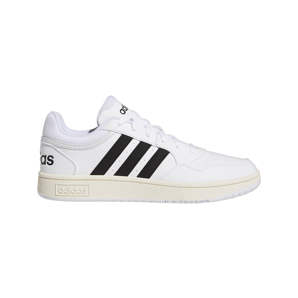 Tenis Hombre adidas Hoops 3.0 Low - Blanco