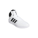 Tenis Hombre Adidas Hoops 3.0 Corte Medio - Blanco