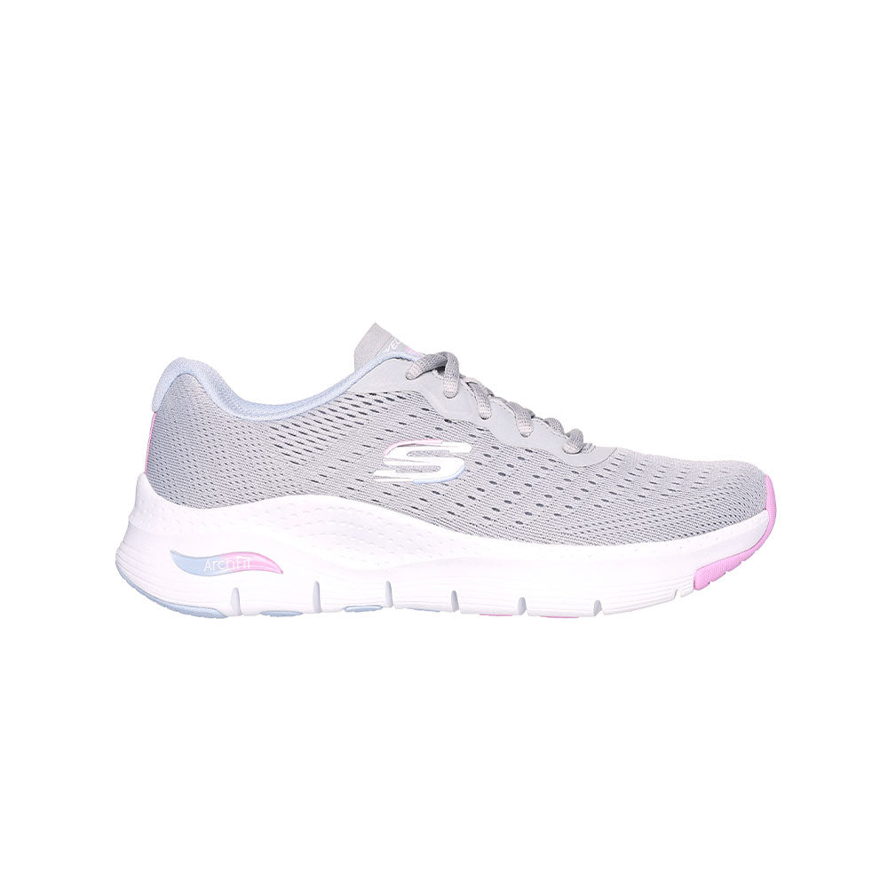 Tenis Mujer Skechers Sport ArchFit - Gris