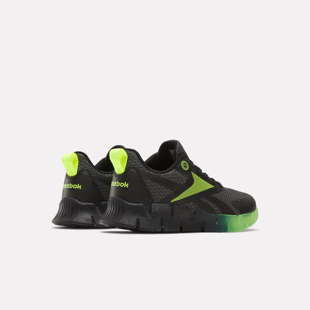 Tenis Reebok Niño Zig N Glow Elastic Lace - Negro