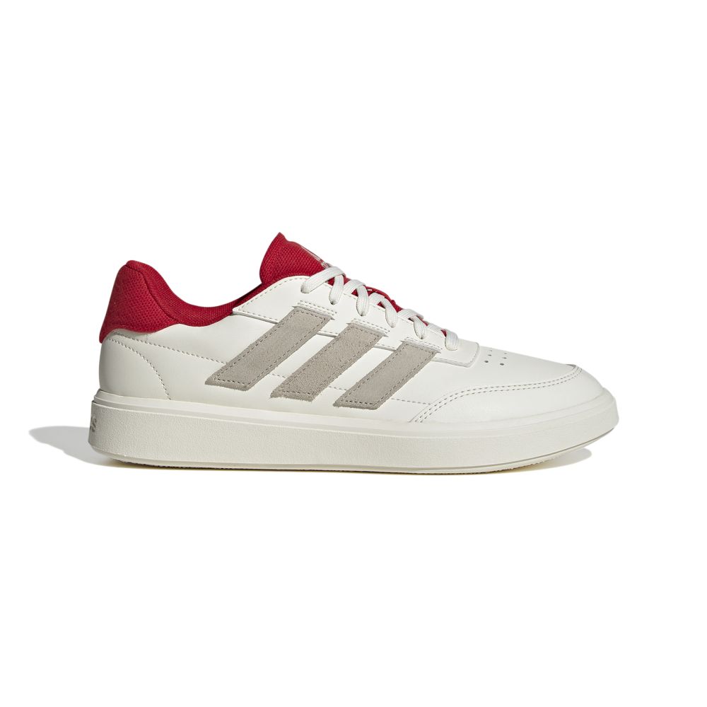 Tenis Hombre adidas Courtblock - Blanco-Rojo