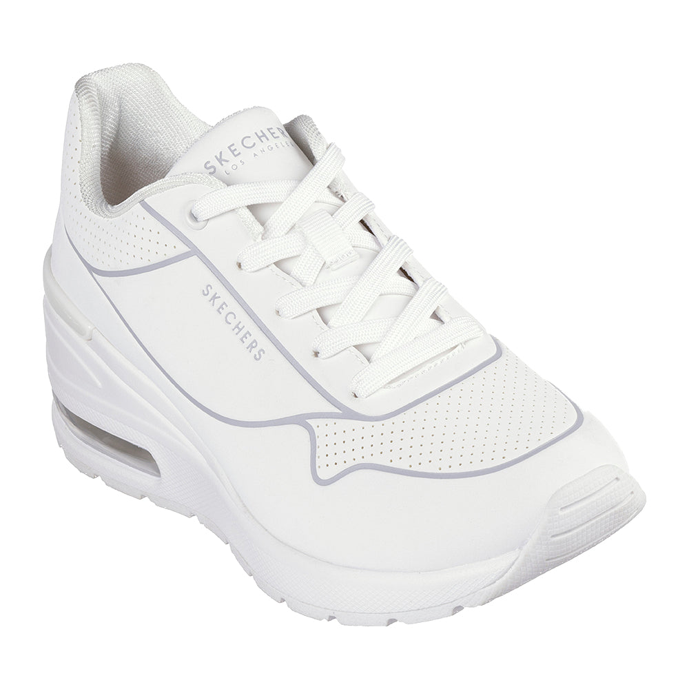 Tenis Skechers Mujer Million Air - Blanco