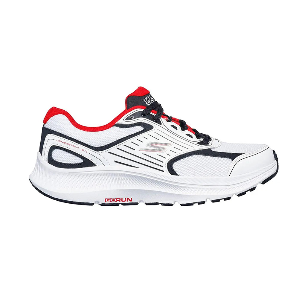 Tenis Hombre Skechers Go Run Consistent - Blanco-Multicolor