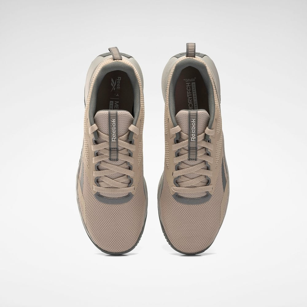 Tenis Reebok Hombre Nfx Trainer - Beige - Gris
