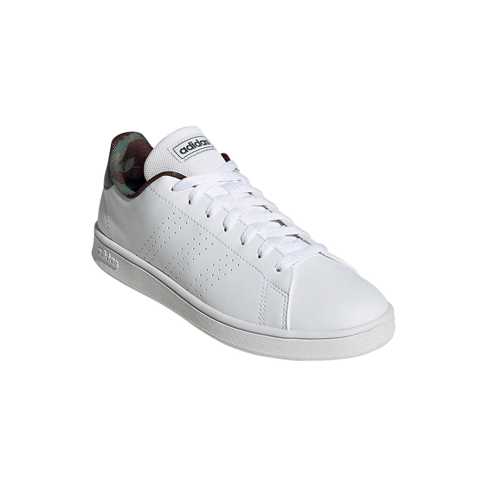 Tenis Hombre Adidas Advantage - Blanco-Verde