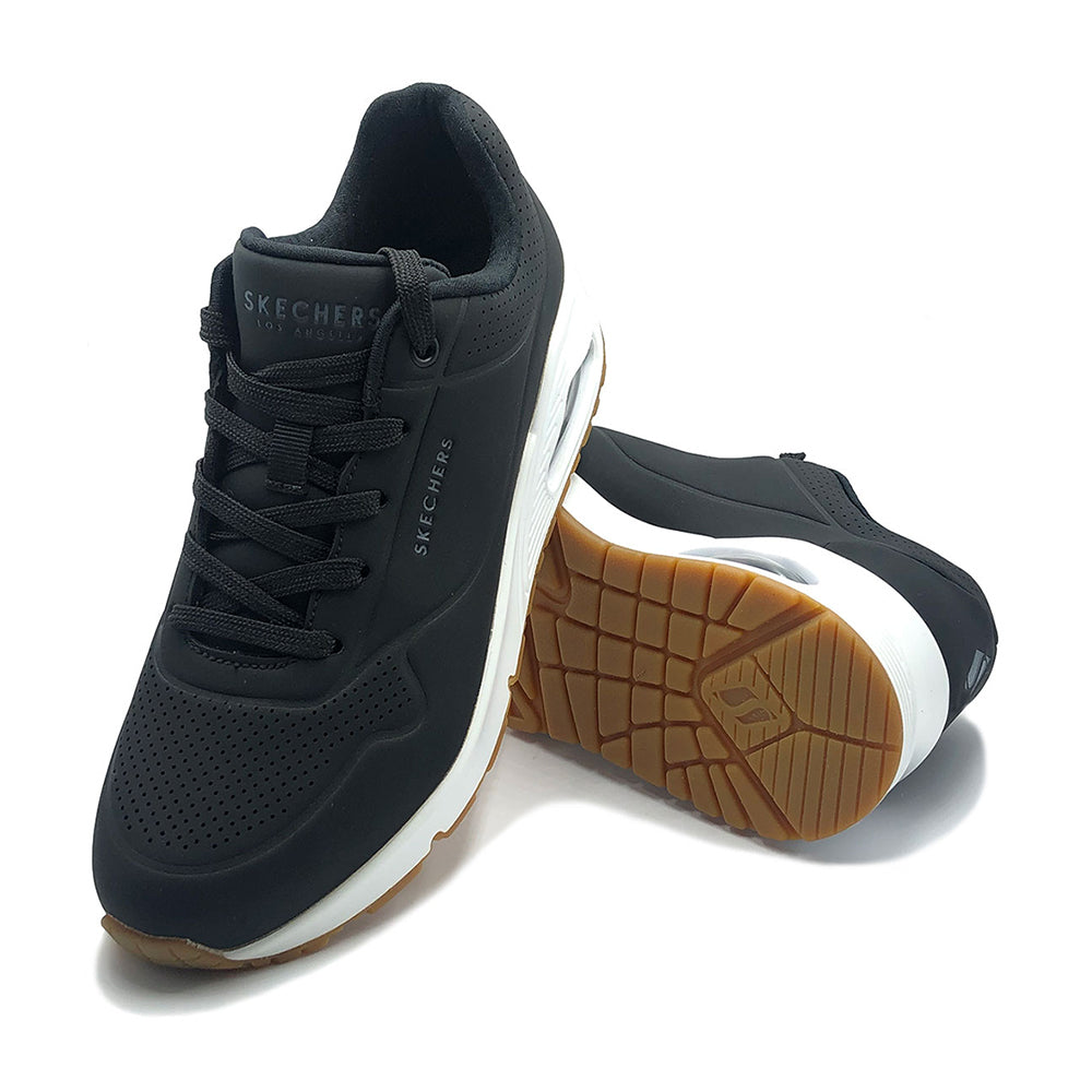 Tenis Lifestyle Skechers Uno Stand On Air - Negro