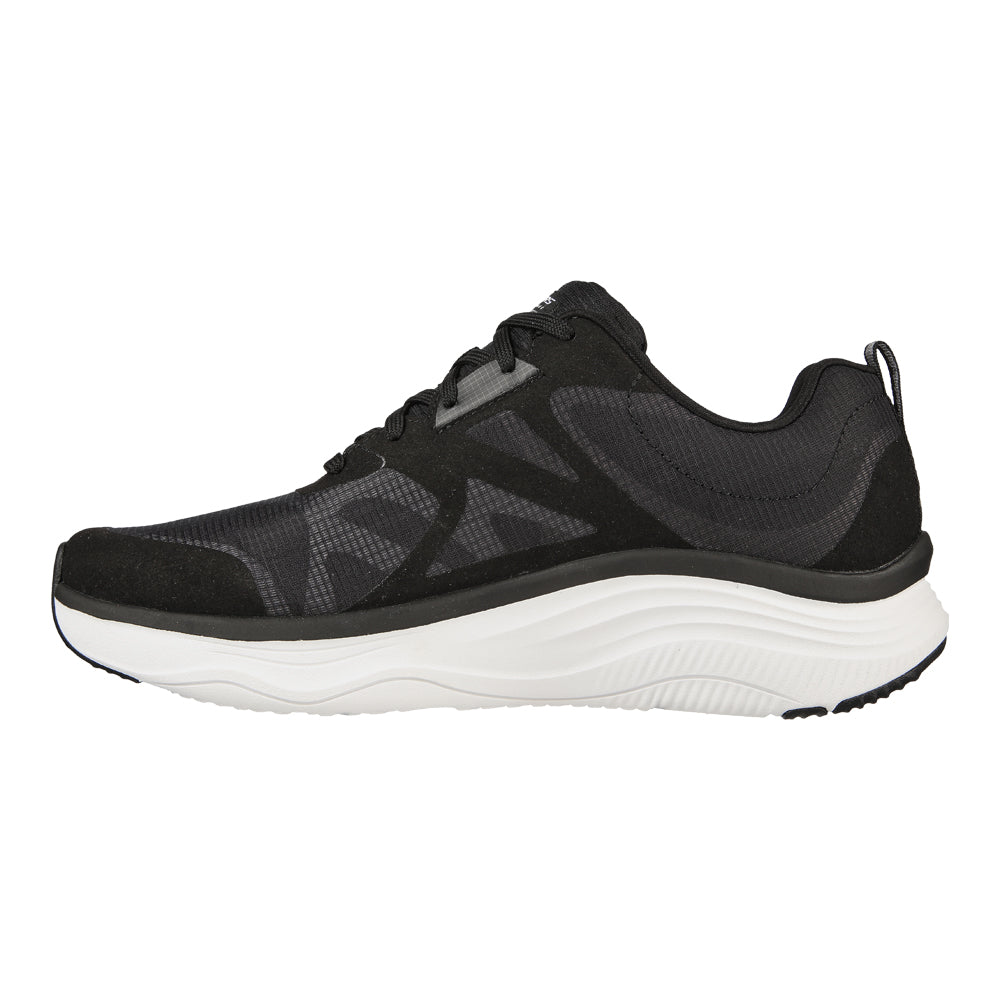 Tenis Hombre Skechers Relaxed Fit D Lux-Negro-Blanco