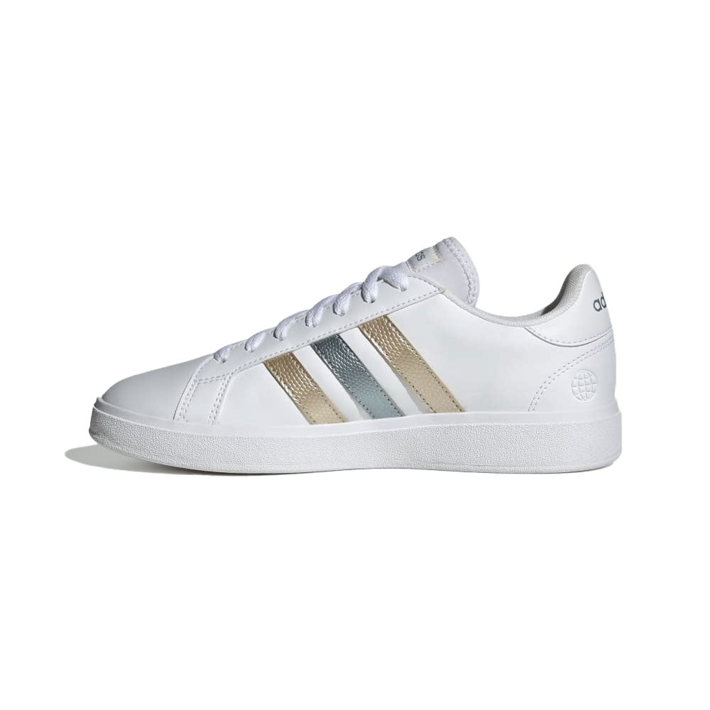Tenis Mujer Adidas Grand Court Base 2.0 - Blanco