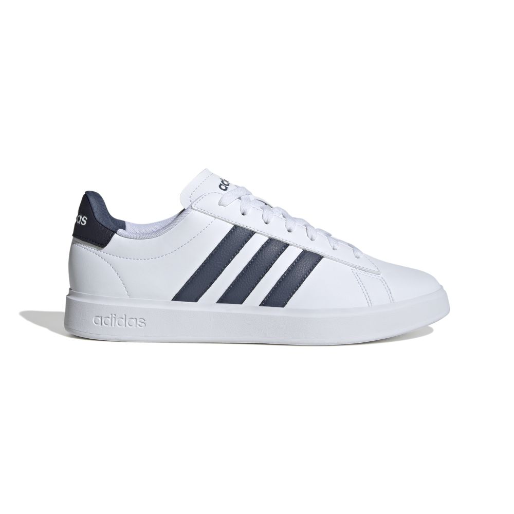 Tenis Hombre adidas Grand Court 2.0 - Blanco-Azul