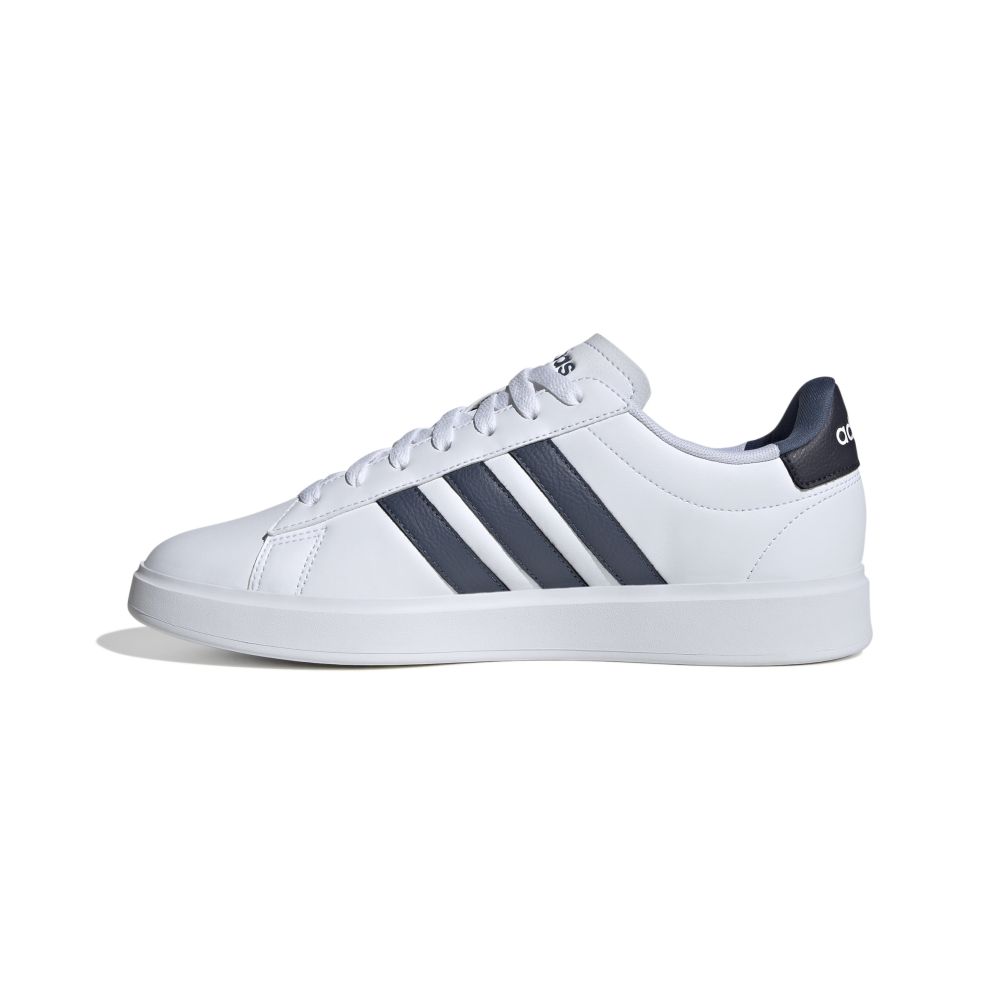 Tenis Hombre adidas Grand Court 2.0 - Blanco-Azul