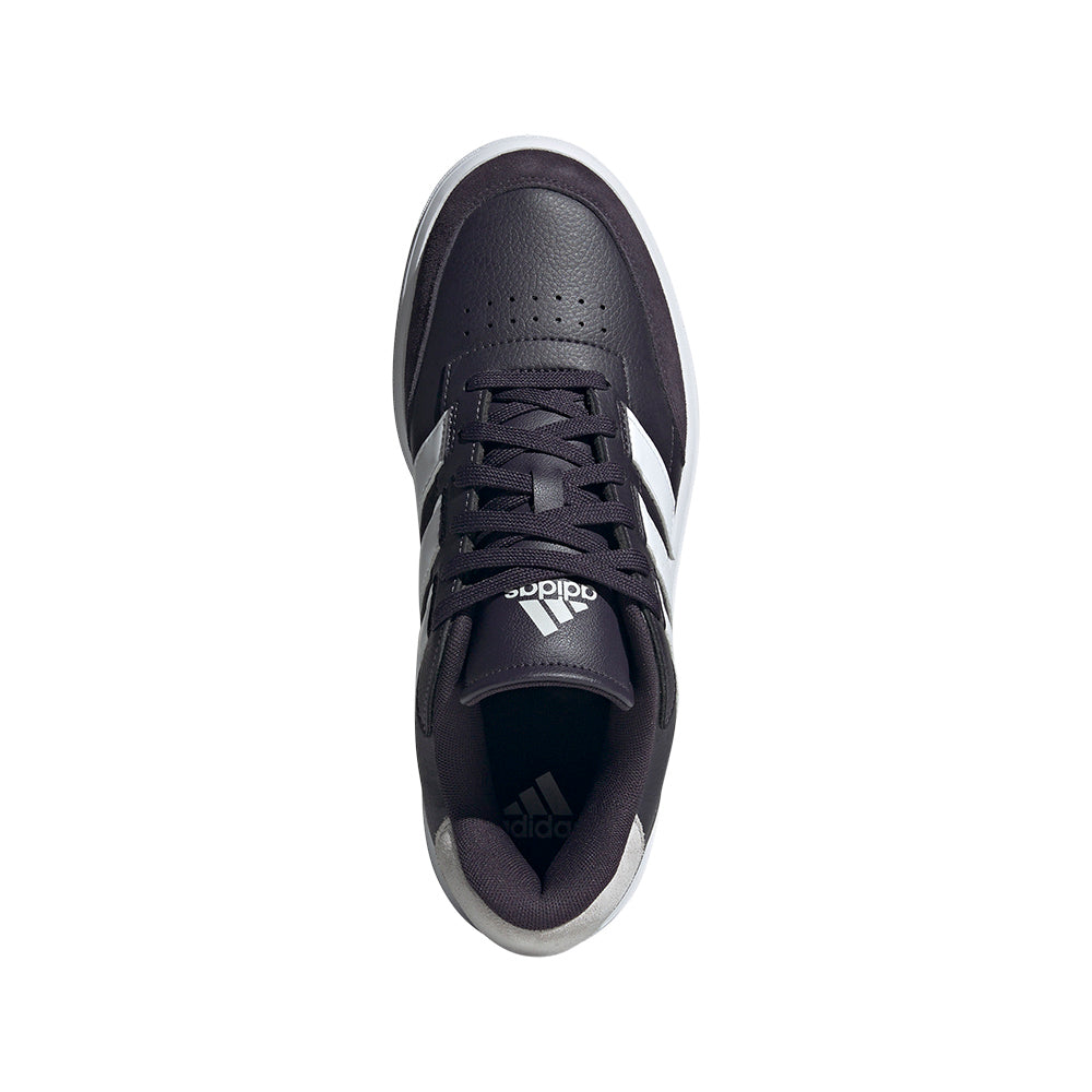 Tenis Hombre adidas Coutblock - Negro-Blanco