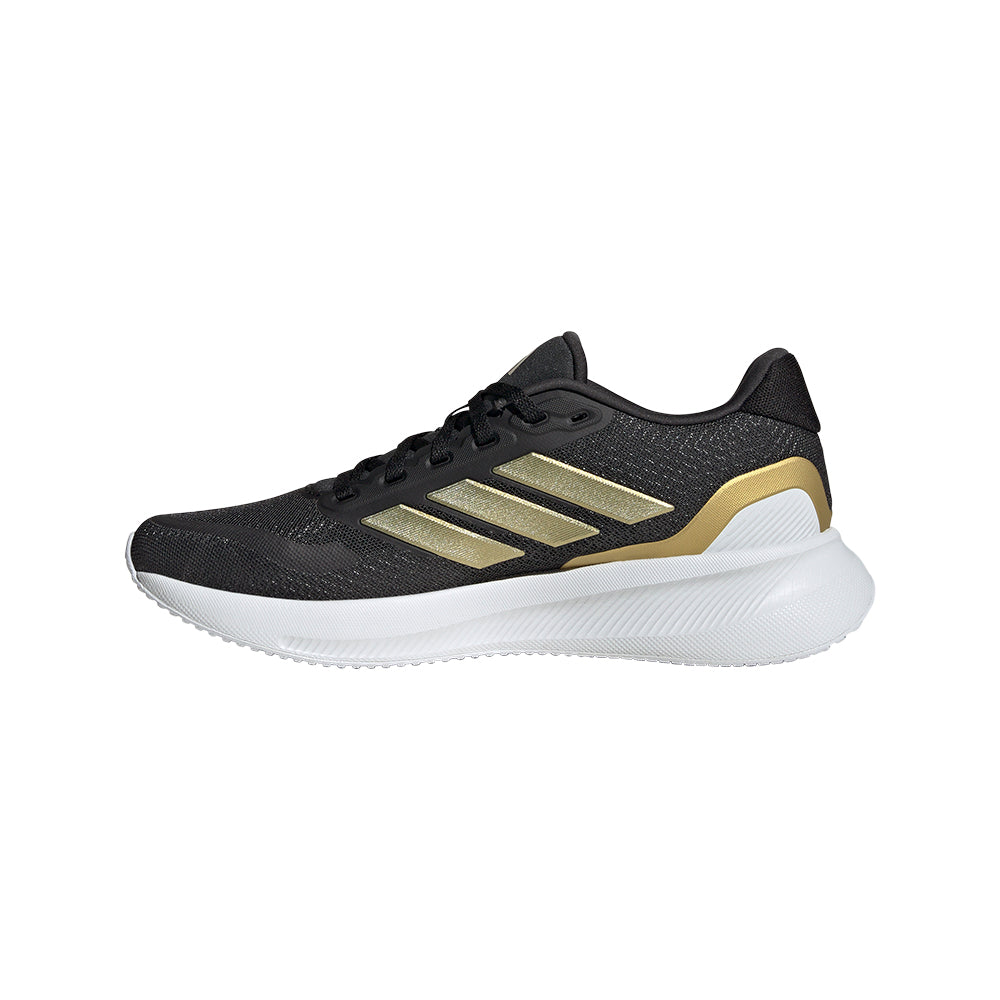 Tenis Mujer Adidas Running Runfalcon 5- Negro-Dorado