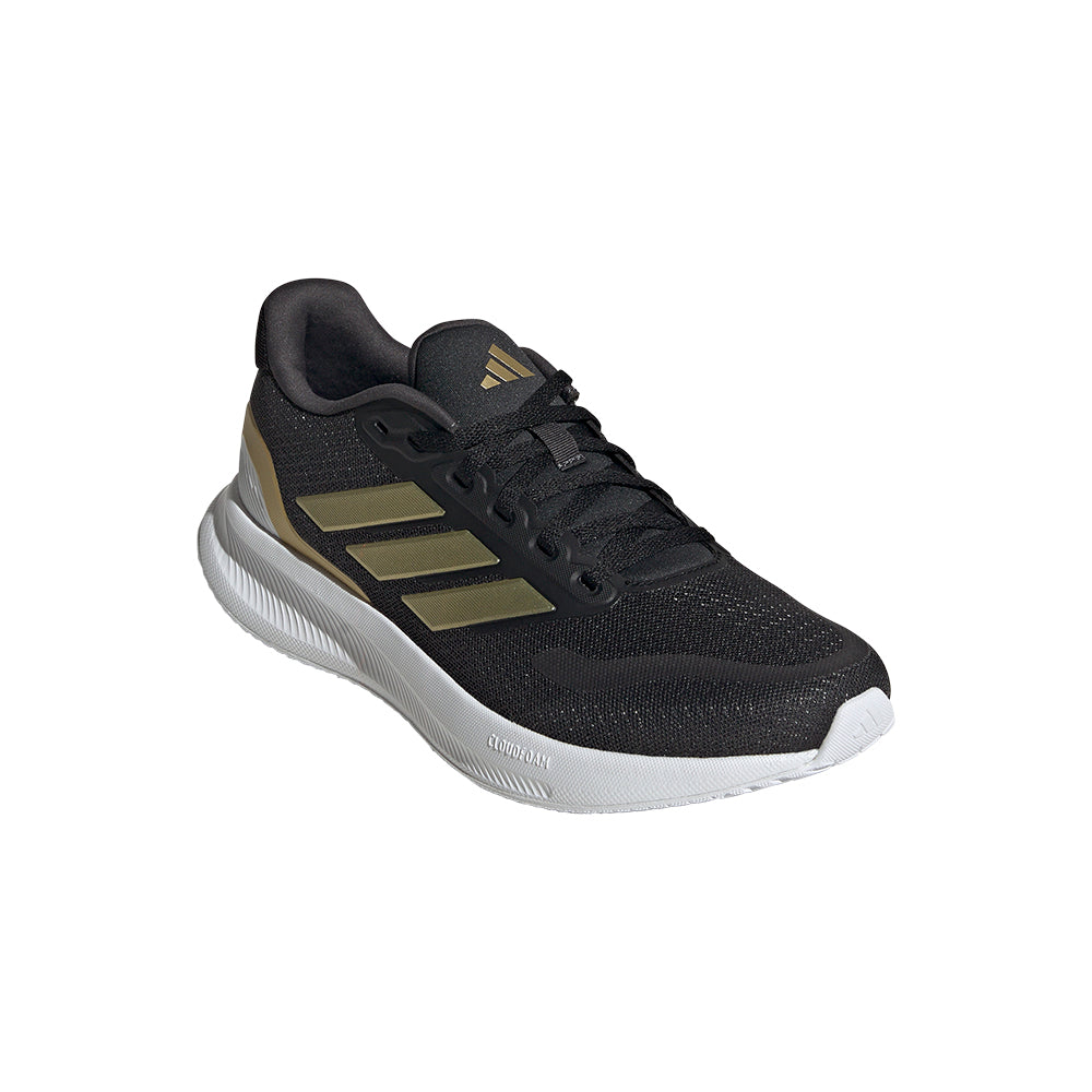 Tenis Mujer Adidas Running Runfalcon 5- Negro-Dorado
