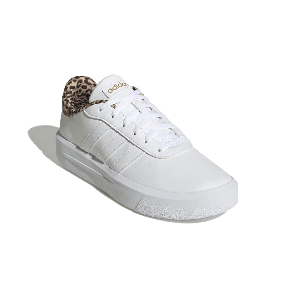 Tenis Mujer Adidas Court Plataforma - Blanco