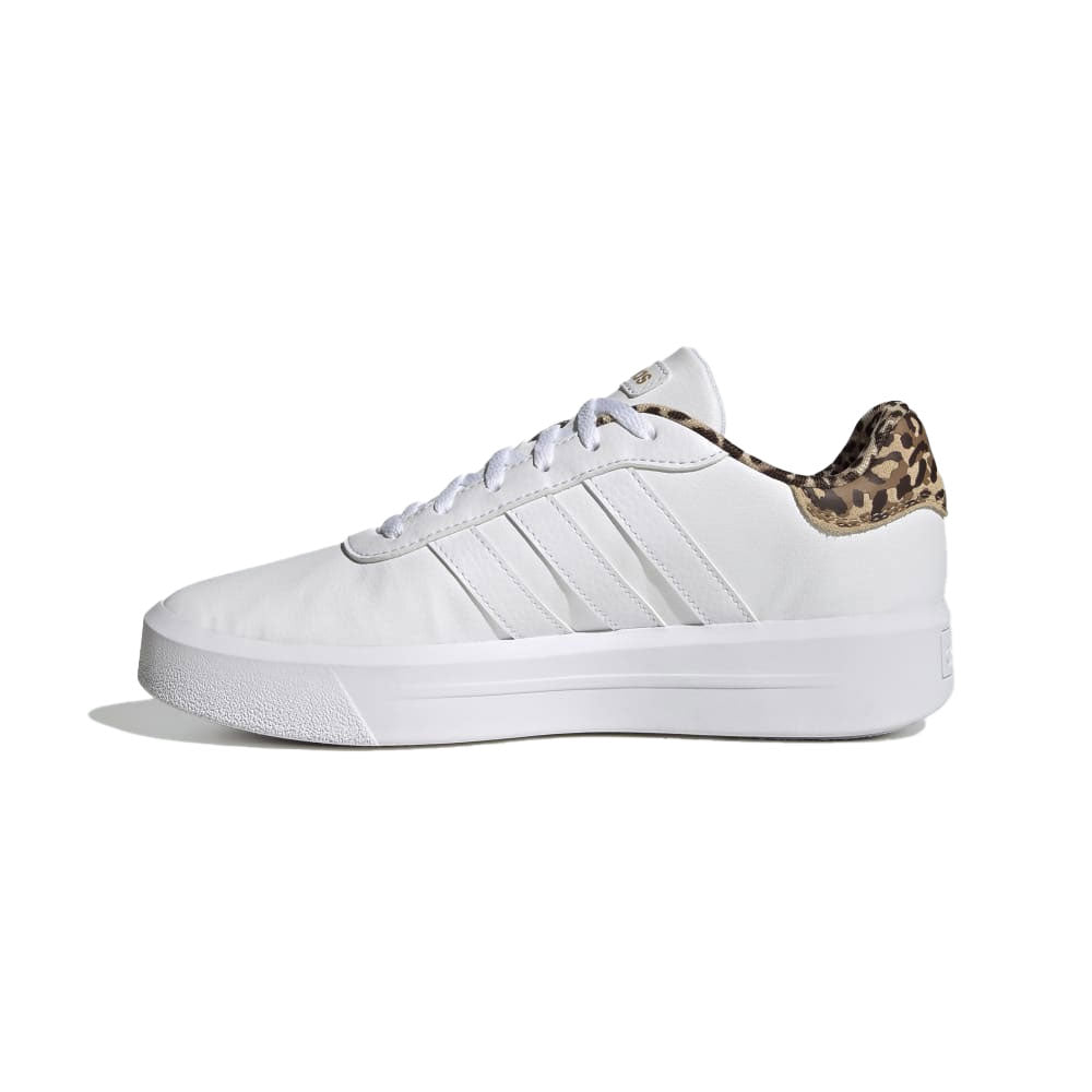 Tenis Mujer Adidas Court Plataforma - Blanco