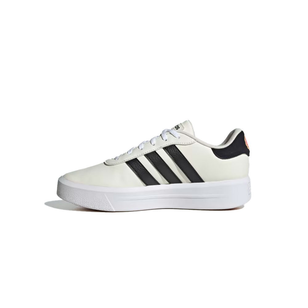 Tenis Mujer Adidas Court Plataforma - Blanco