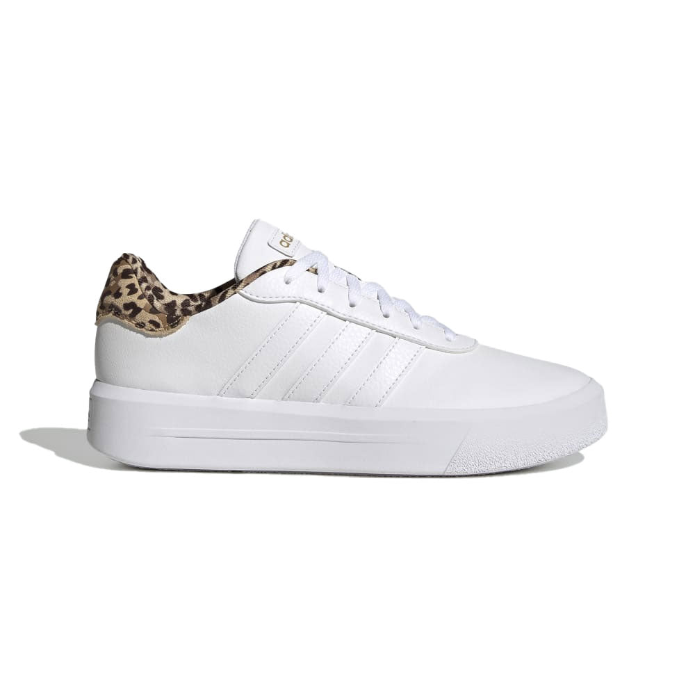 Tenis Mujer Adidas Court Plataforma - Blanco